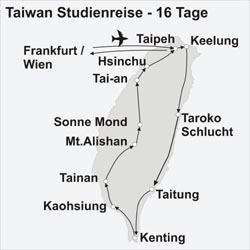 Taiwan Reisen – 16 Tage Taiwan Intensiv