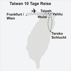 Taiwan Reisen – 10 Tage Taiwan Live