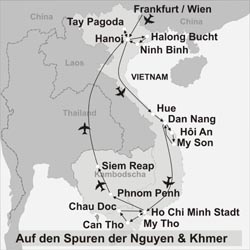 Vietnam Reisen – 24 Tage Vietnam & Kambodschareisen auf den Spuren der Nguyen & Myanmar