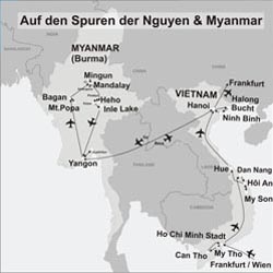Vietnam Reisen – 25 Tage auf den Spuren der Nguyen & Myanmar