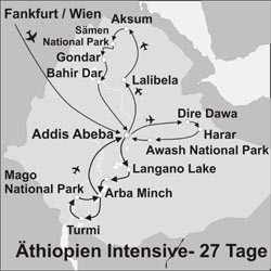 Äthiopien Reisen – 27 Tage Äthiopien Intensiv