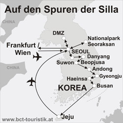 Korea Reisen – 16 Tage auf den Spuren der Silla
