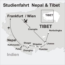 Tibet Reisen – 18 Tage Nepal & Tibet