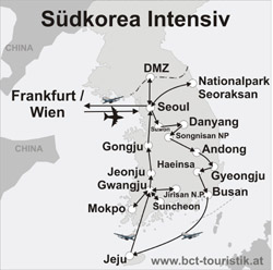 Südkorea Intensiv – 24 Tage Korea Studienreise