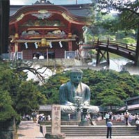 Bildercollage Japan Reise